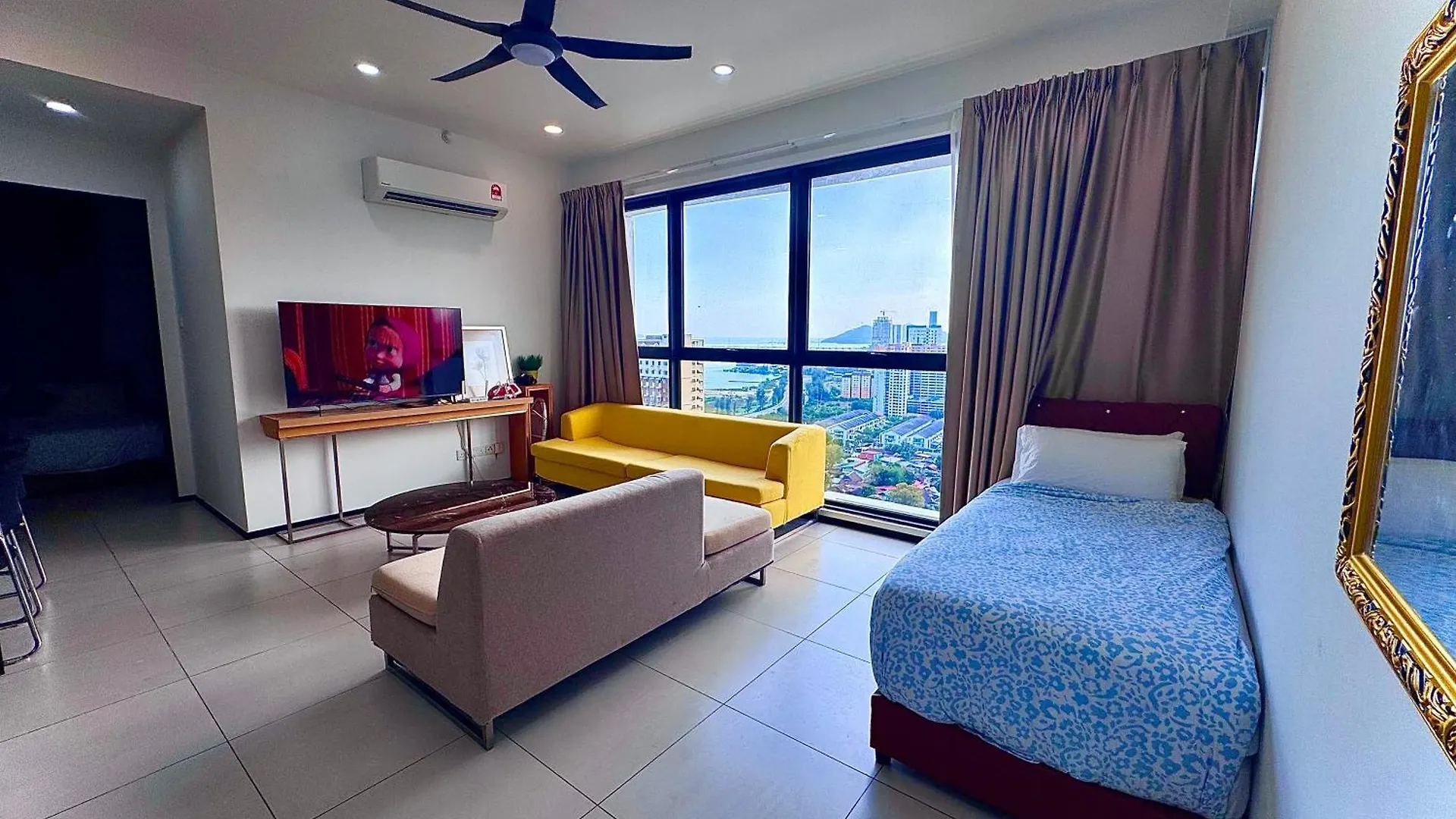 Modern 2Br Home 5 Queen Beds, Near Attractions Jelutong 0*,  Malaisie